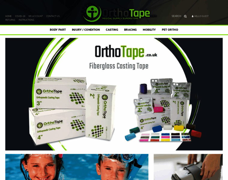 Orthotape.co.uk thumbnail