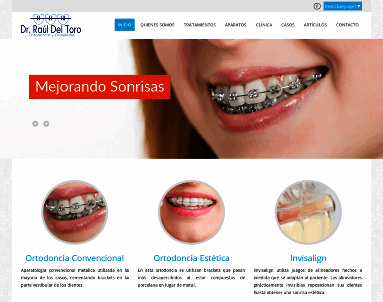 Ortodonciadeltoro.com thumbnail