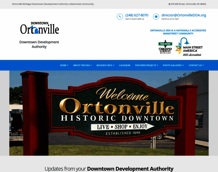 Ortonvilledda.org thumbnail