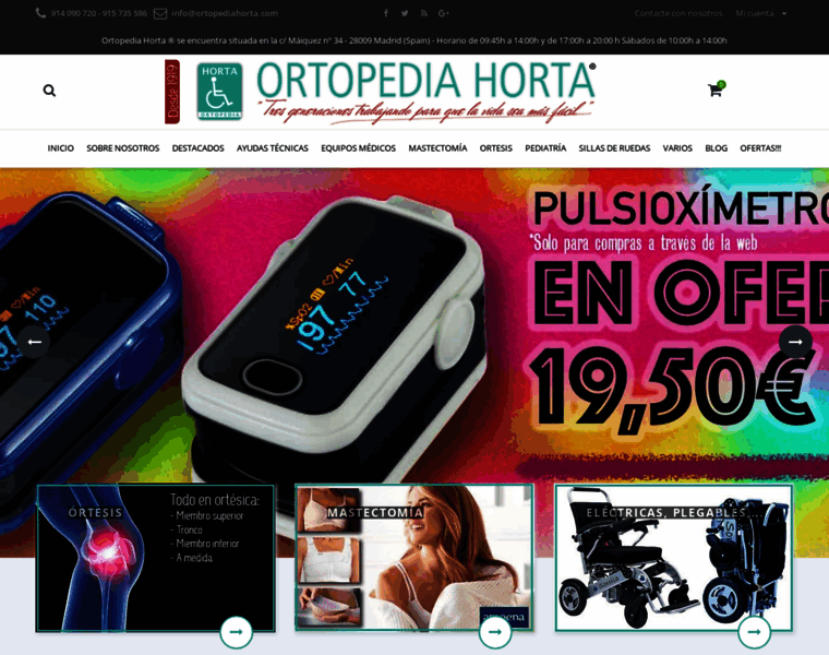 Ortopediahorta.com thumbnail