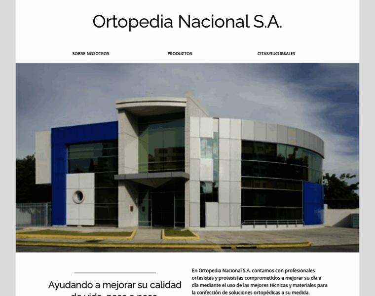 Ortopedianacional.com thumbnail