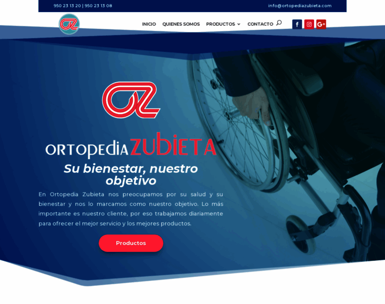 Ortopediazubieta.com thumbnail