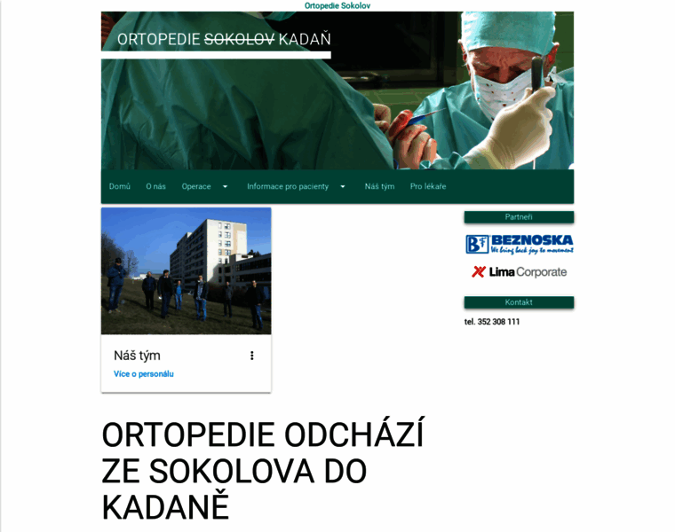 Ortopediesokolov.cz thumbnail