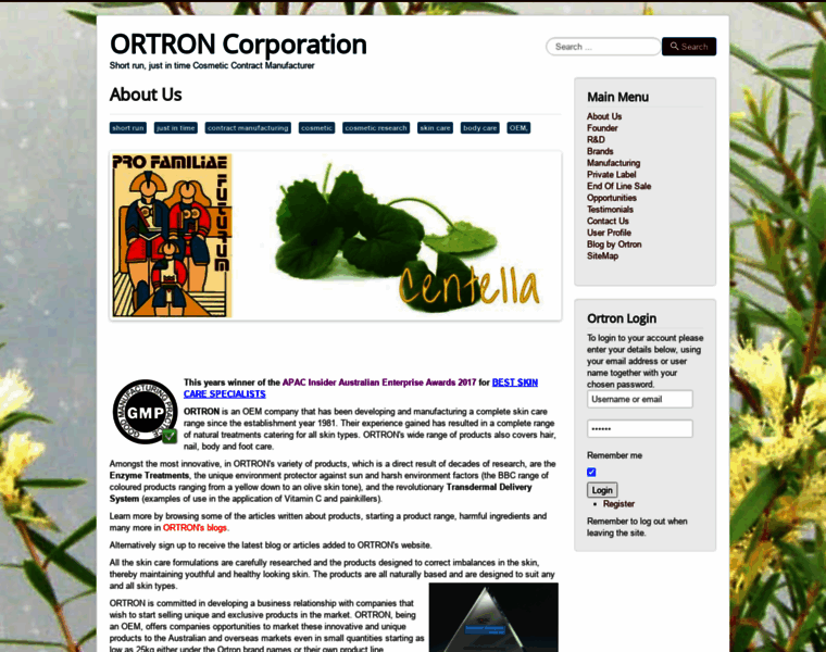 Ortron.com.au thumbnail