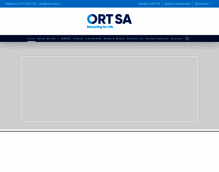 Ortsa.org.za thumbnail