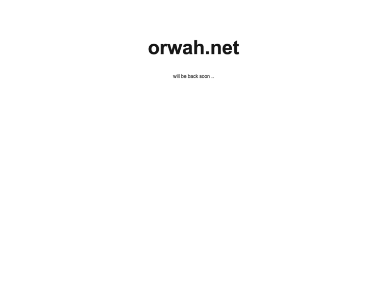Orwah.net thumbnail
