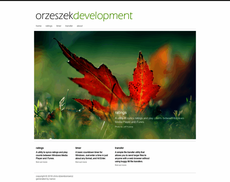 Orzeszek.org thumbnail