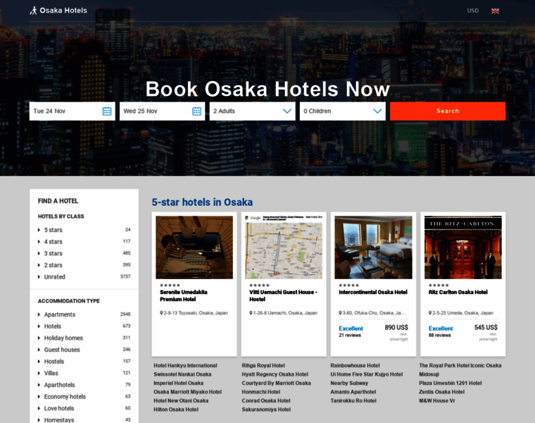 Osaka-hotels-info.com thumbnail