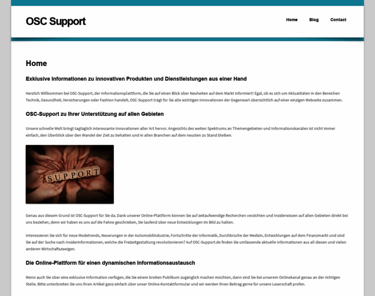 Osc-support.de thumbnail