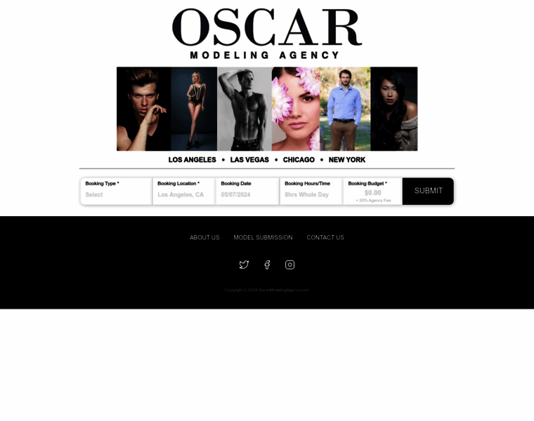 Oscarmodelingagency.com thumbnail