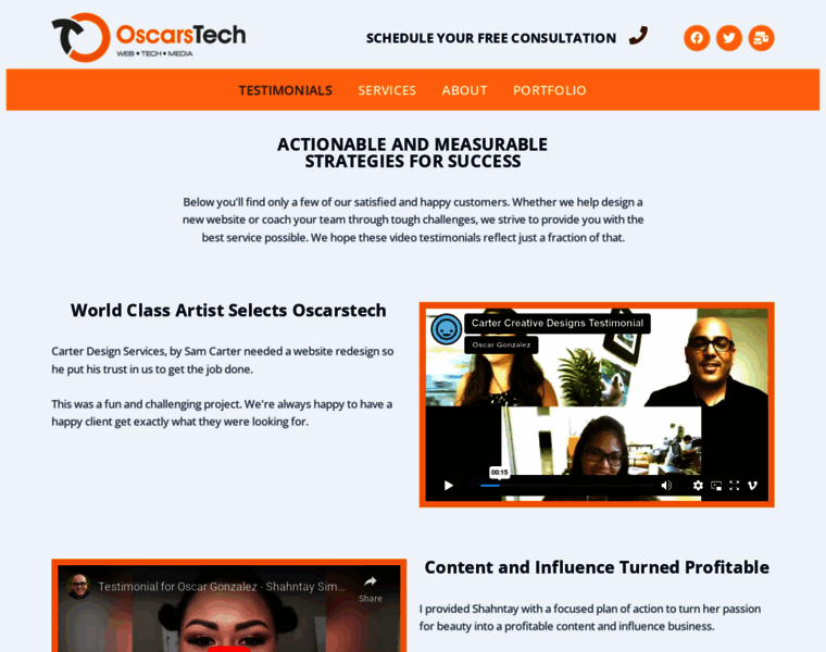 Oscarstech.com thumbnail