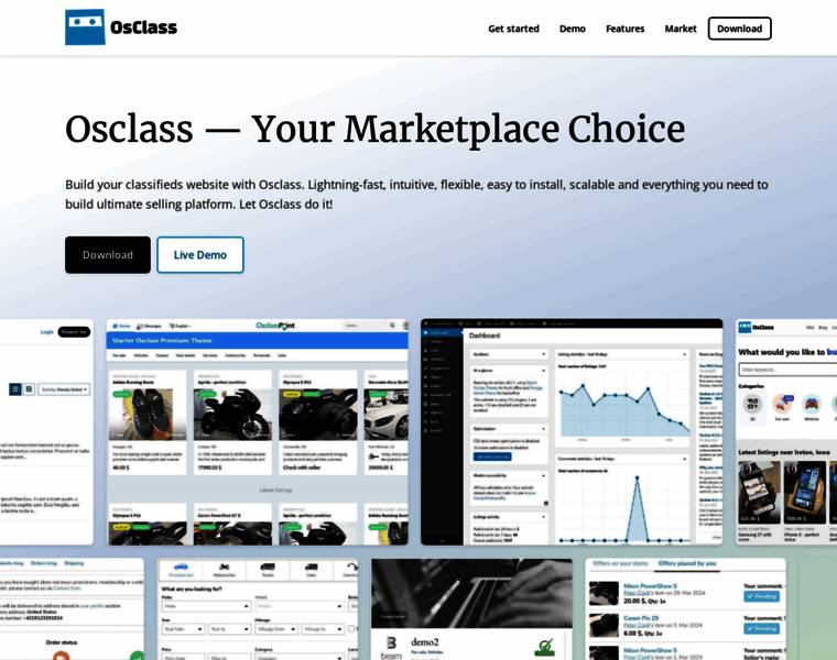 Osclass-classifieds.com thumbnail