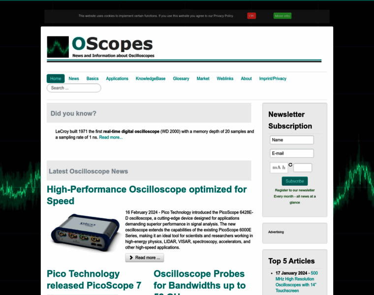 Oscopes.info thumbnail