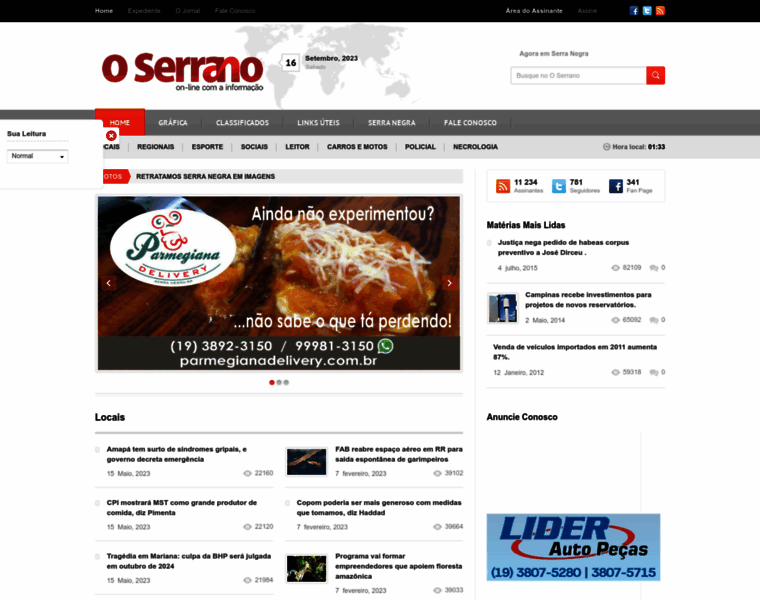 Oserrano.com.br thumbnail