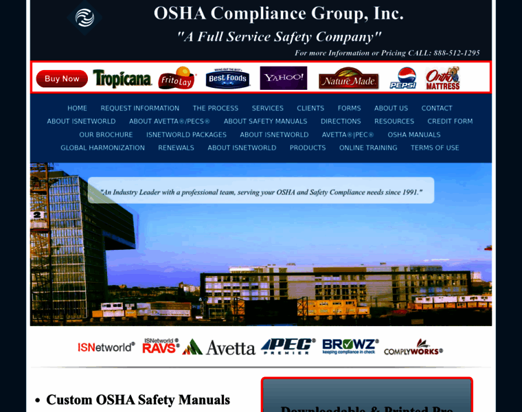 Oshacompliancegroup.com thumbnail