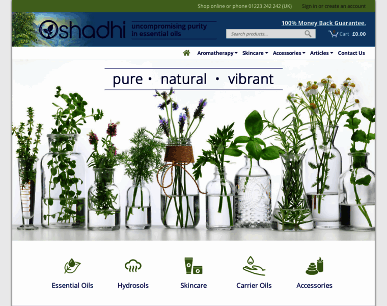 Oshadhi.co.uk thumbnail
