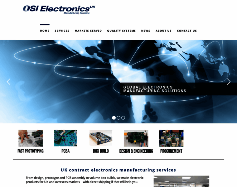 Osi-electronics.uk thumbnail