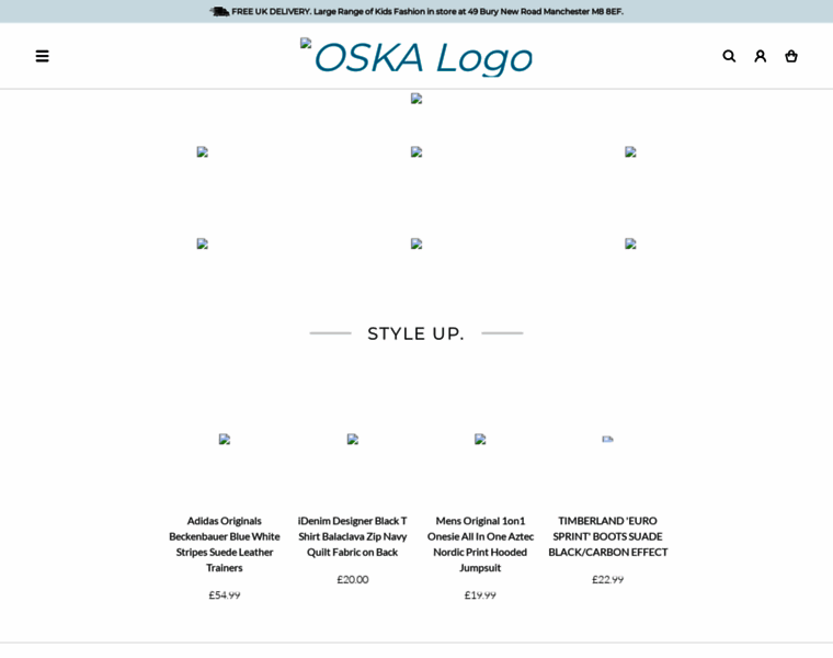 Oskamenswear.com thumbnail