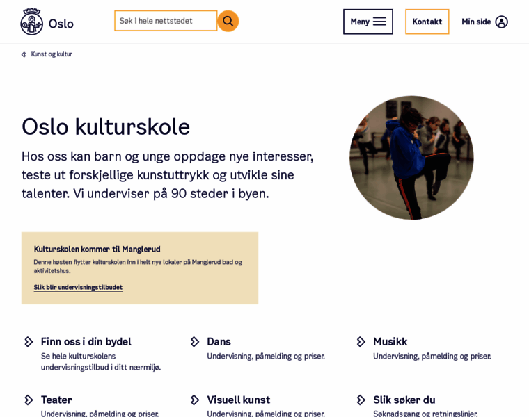 Oslokulturskole.no thumbnail