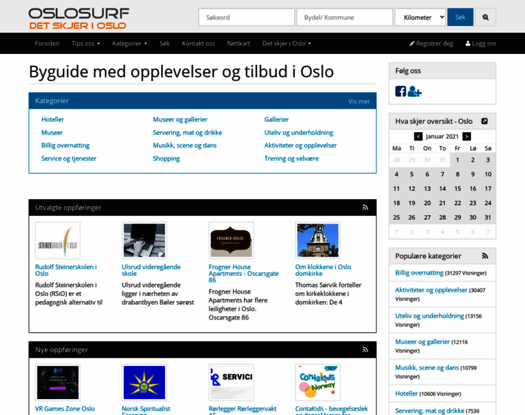 Oslosurf.com thumbnail