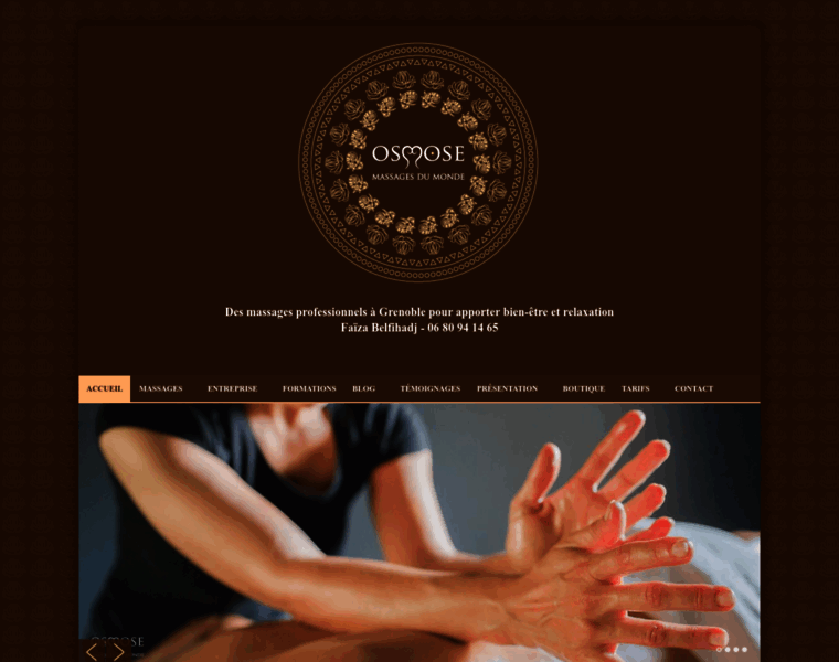 Osmose-massages.com thumbnail