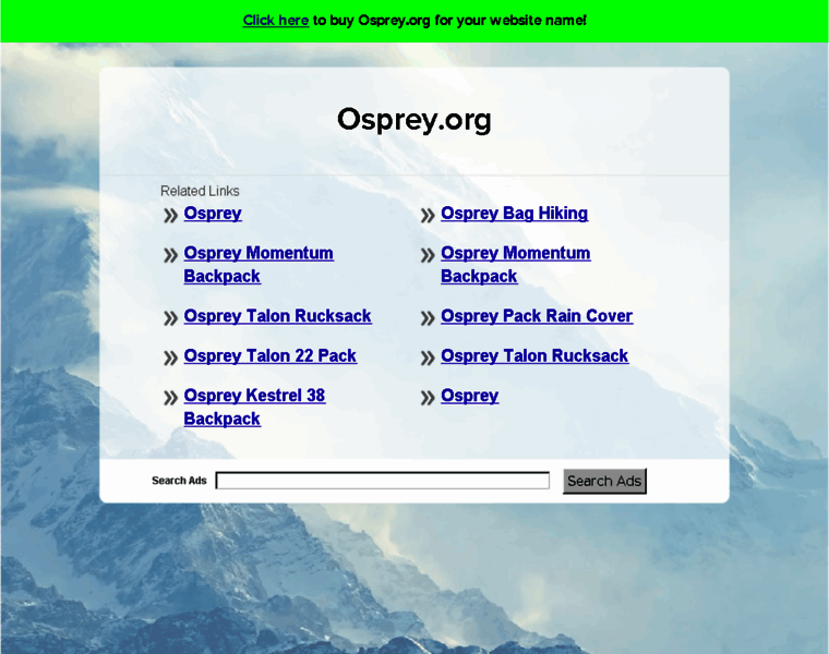 Osprey.org thumbnail