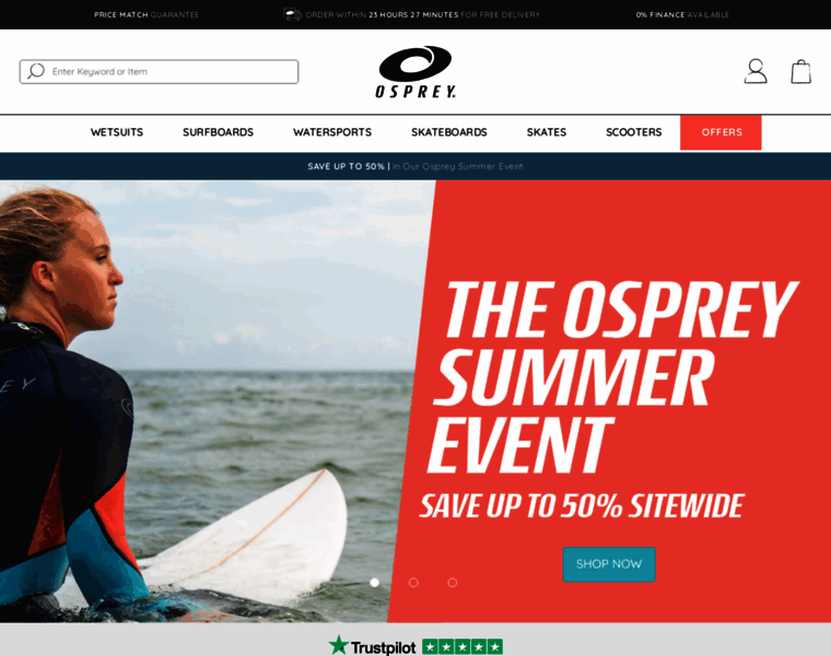Ospreyactionsports.co.uk thumbnail