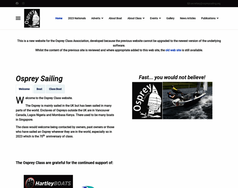 Ospreysailing.org.uk thumbnail