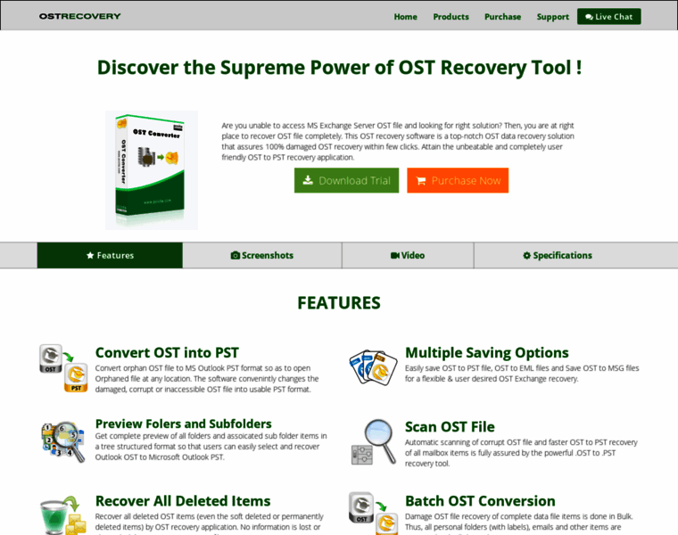 Ost-recovery.net thumbnail