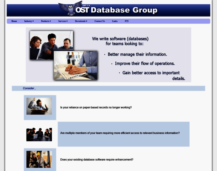 Ostdatabasegroup.com.au thumbnail
