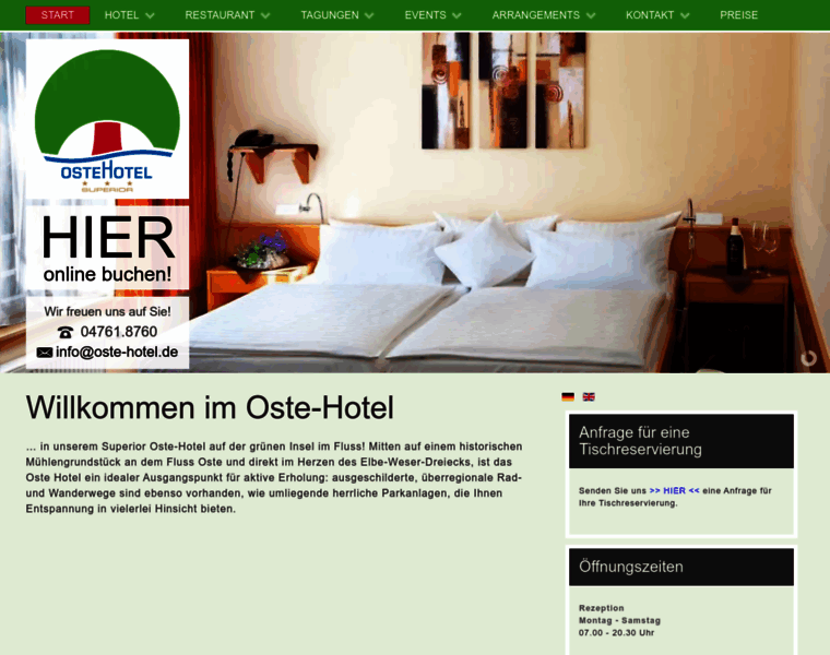 Oste-hotel.de thumbnail