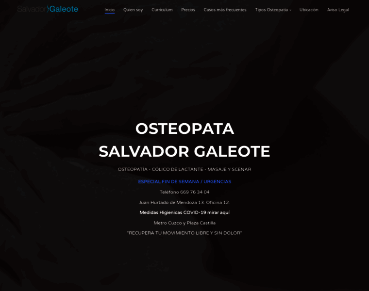 Osteopata-madrid.com thumbnail