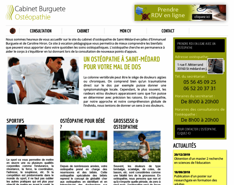 Osteopathe-saintmedard.fr thumbnail