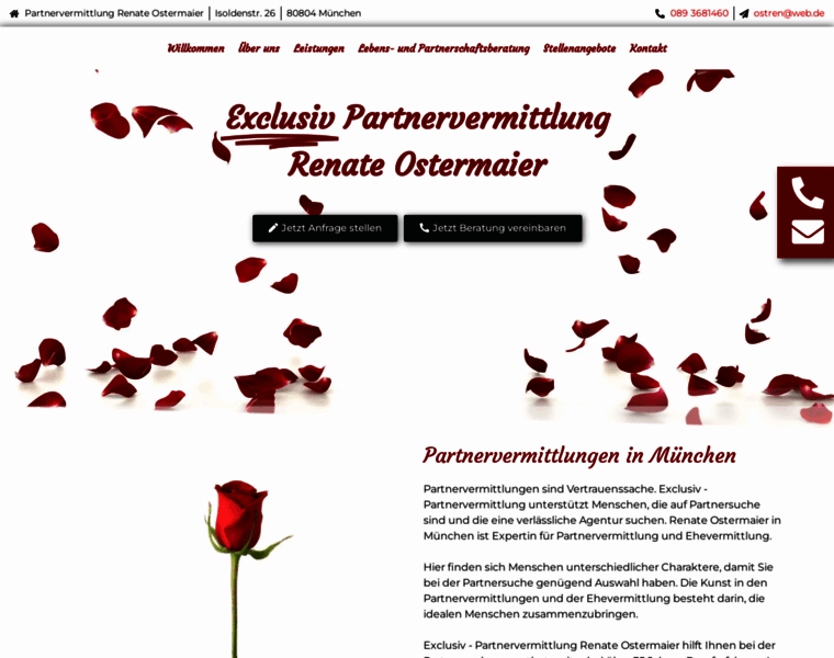 Ostermaier-partnervermittlung.de thumbnail