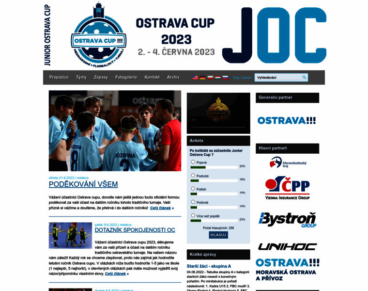 Ostravacup.cz thumbnail