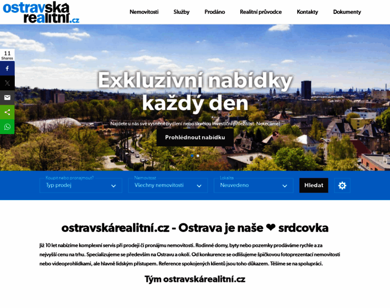 Ostravskarealitni.cz thumbnail