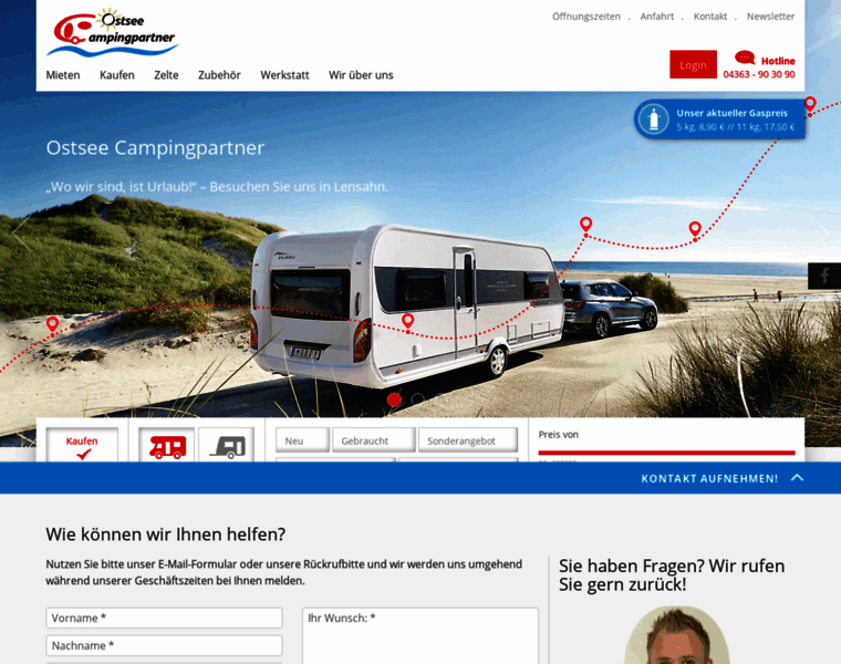 Ostsee-campingpartner.de thumbnail