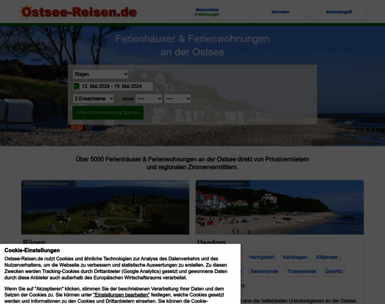 Ostsee-reisen.de thumbnail