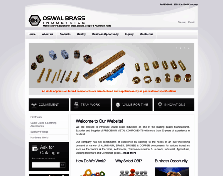 Oswalbrassindustries.com thumbnail