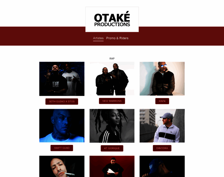 Otake-productions.com thumbnail