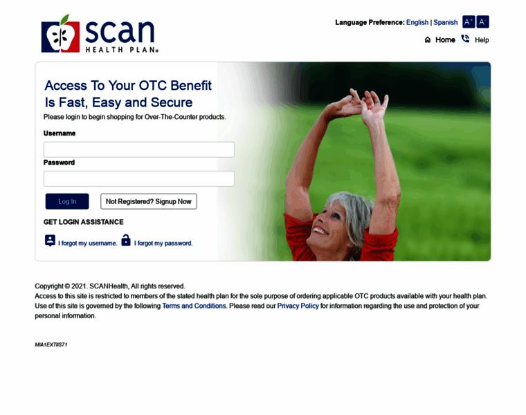 Otc.scanhealthplan.com thumbnail