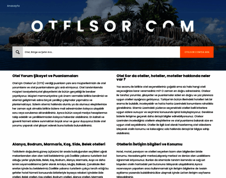 Otelsor.com thumbnail