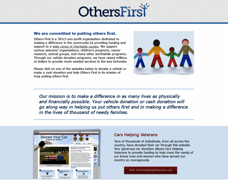 Othersfirst.org thumbnail
