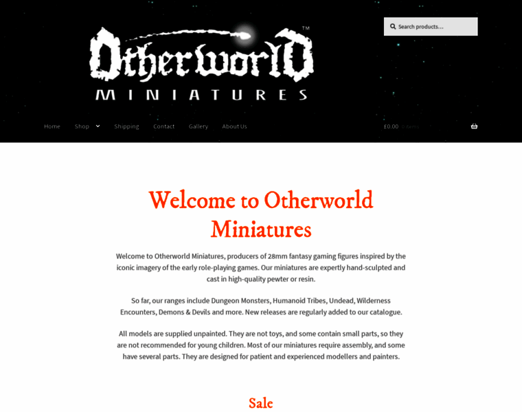 Otherworldminiatures.co.uk thumbnail