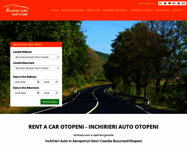 Otopeni-rent-a-car.ro thumbnail
