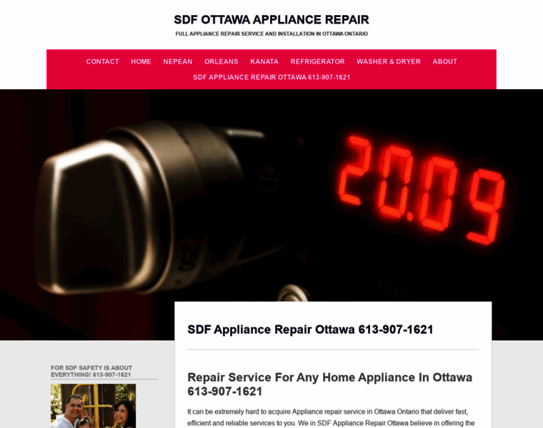 Ottawaappliancesrepair.ca thumbnail