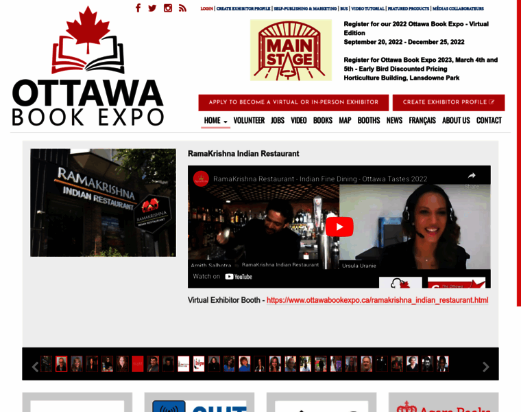 Ottawabookexpo.ca thumbnail