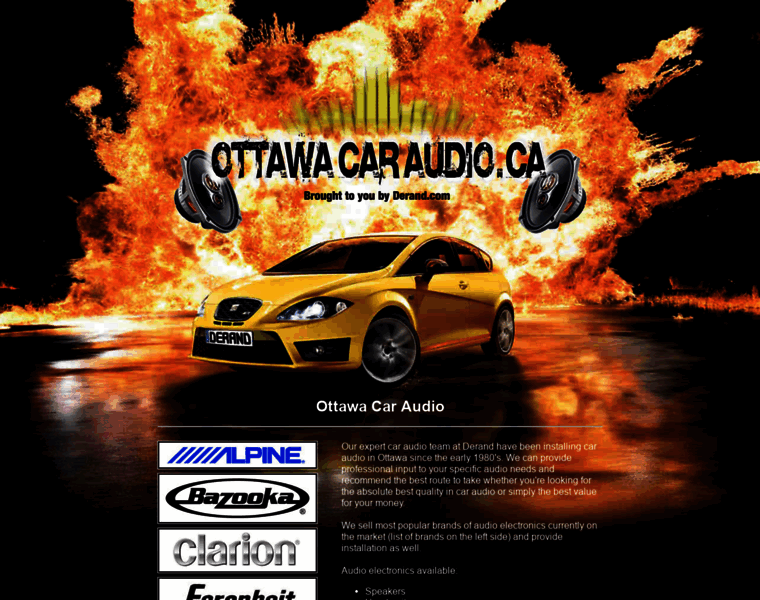 Ottawacaraudio.ca thumbnail