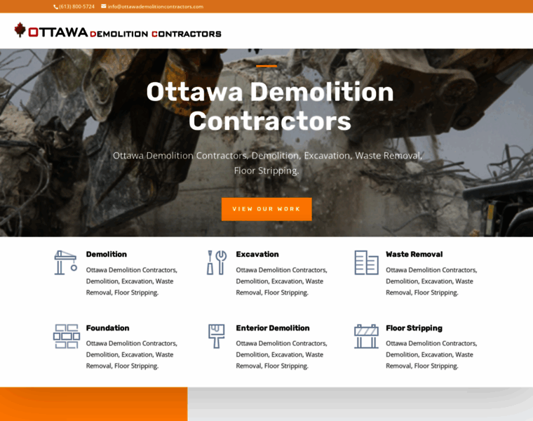 Ottawademolitioncontractors.com thumbnail