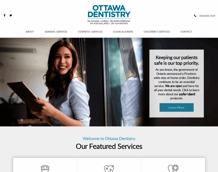 Ottawadentistry.ca thumbnail